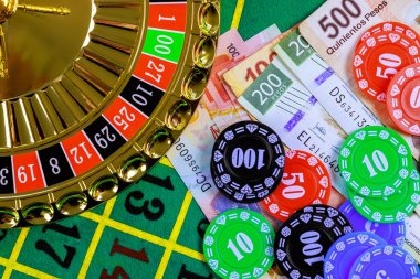 bcoin American roulette betting grid on mobile screen